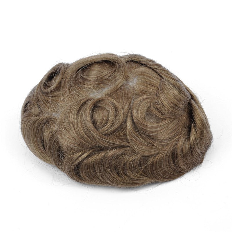 Ares Men's Non Surgical Hair Replacement | French Lace With Skin Around | Best for Daily Wear