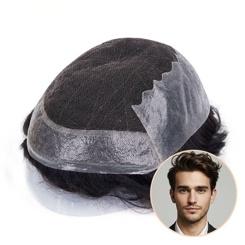 Upgrade Ares Haarsystem — Hybrid mit Ultra-Thin Skin Front