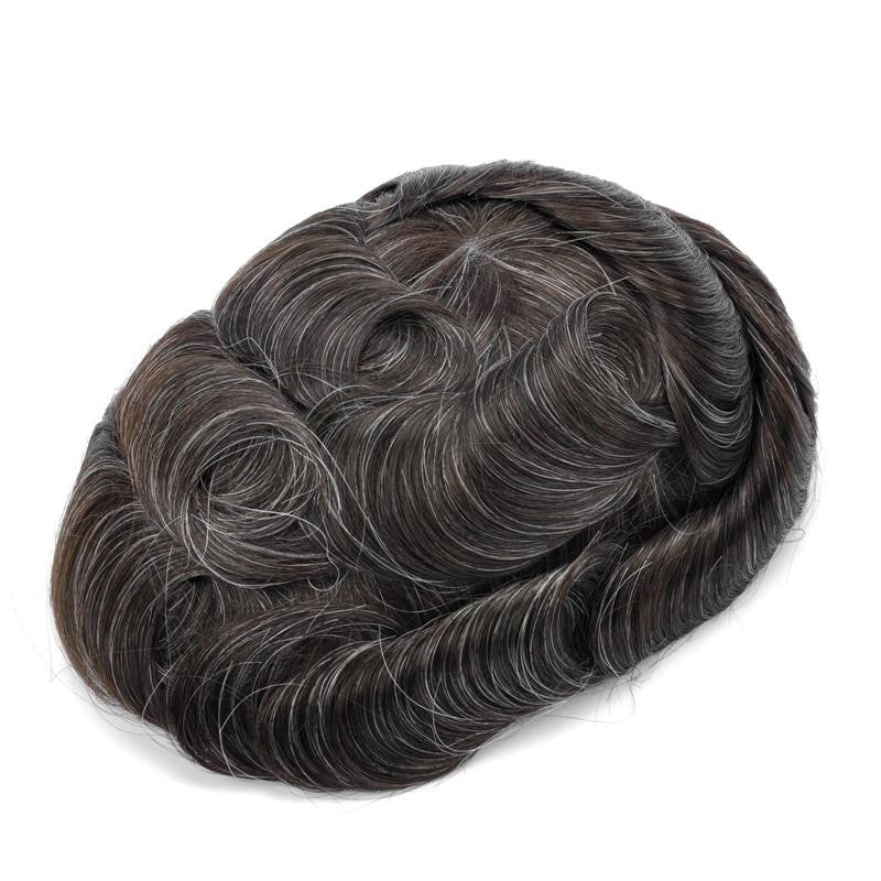 Ares Haarsystem — French Lace & PU Hybrid