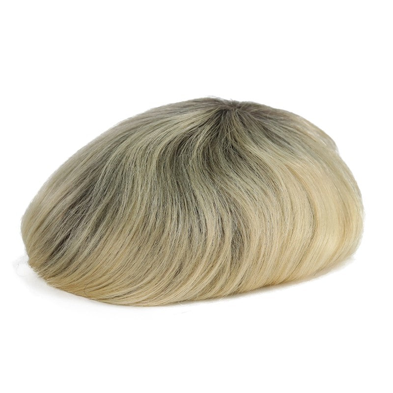 Travis Haarsystem — Rooted Blonde Full Skin